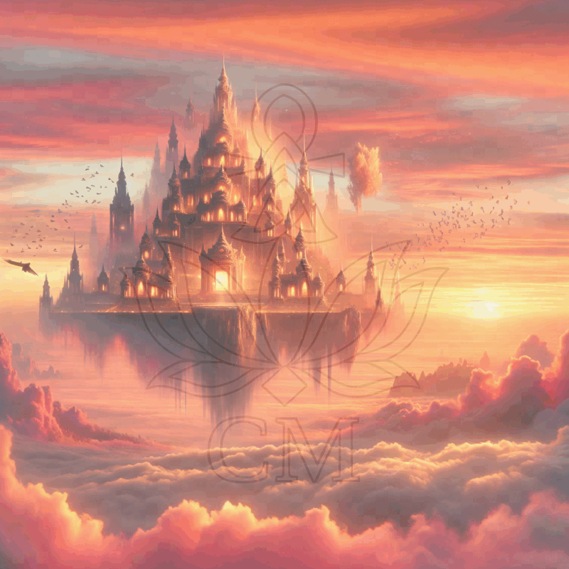 Der Tempel über den Wolken