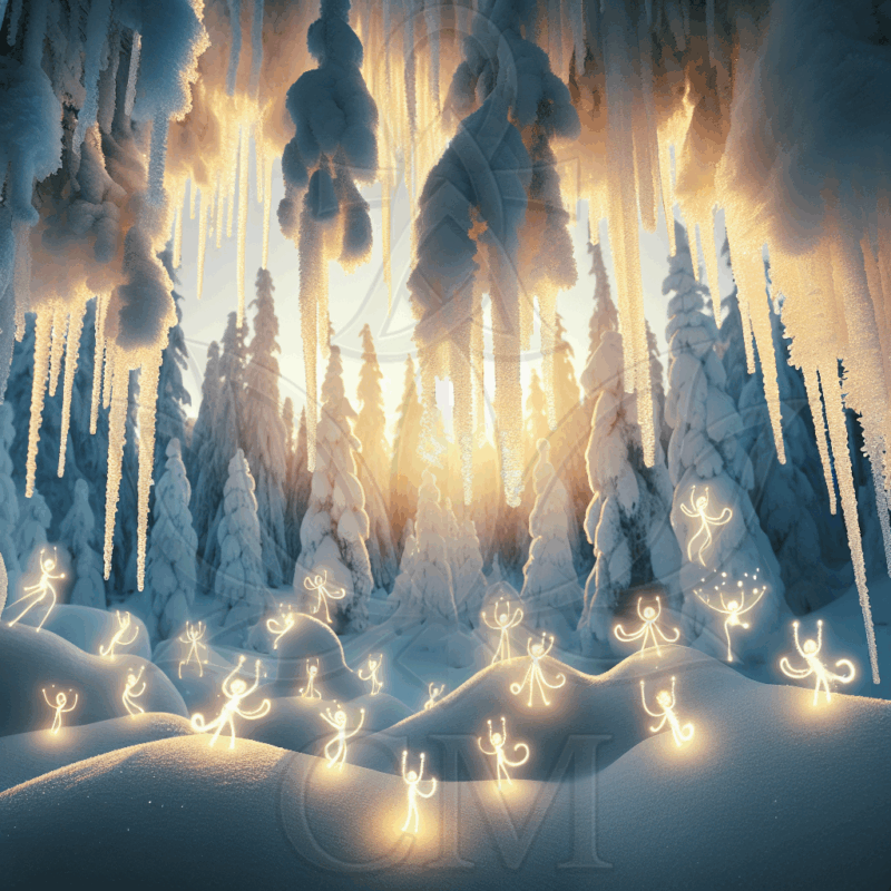 Die kleinen Lichter unter dem Eis